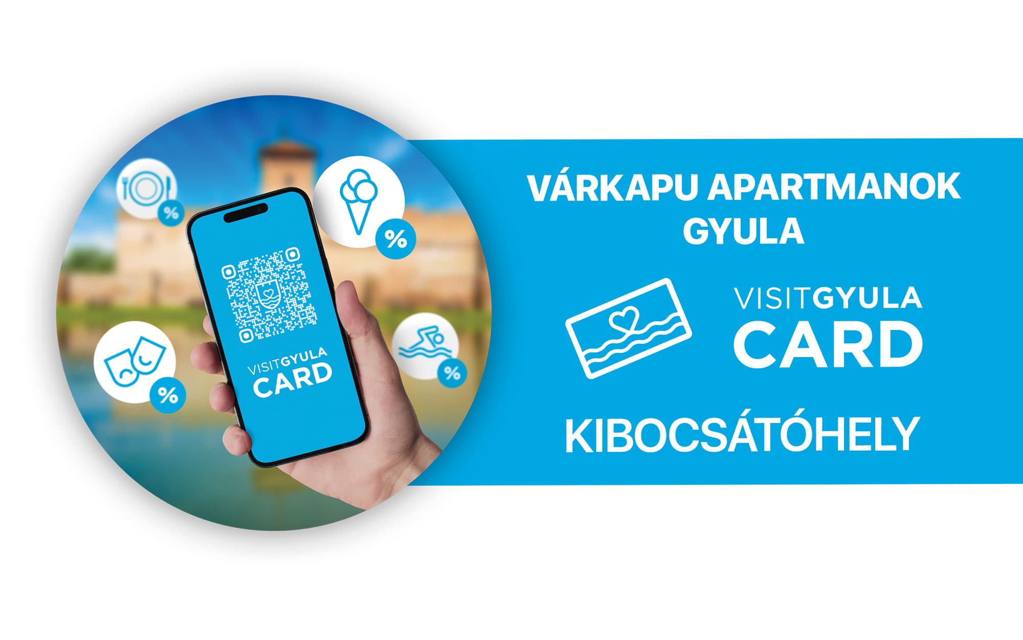 Visit Gyula Card - Kibocsátóhely